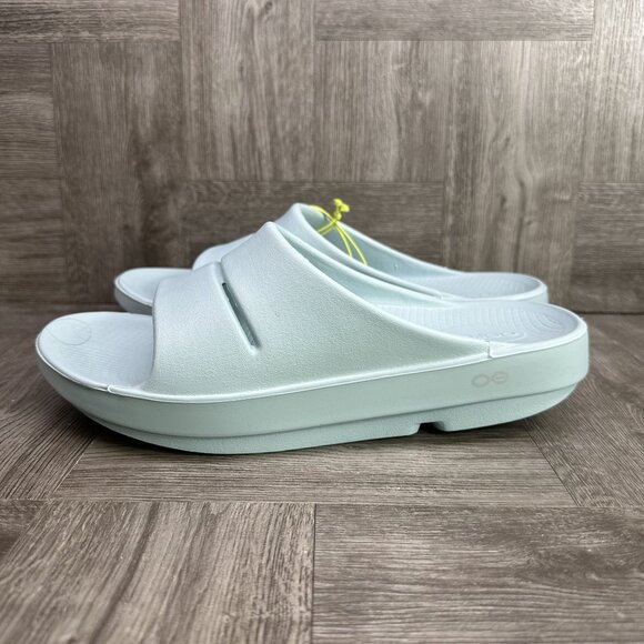 OOFOS OOAHH Nomad Women's size 10 Mist Slides Sandals - Picture 2 of 8